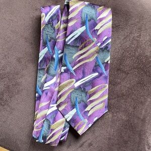 J Garcia Artistic Purple and Blue Tie Zoot Collection Fifty-Four